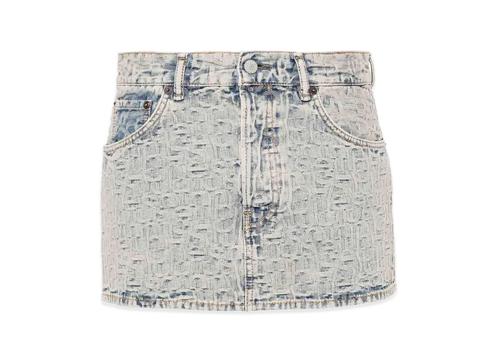 Acne Studios Women's Denim Mini Skirt "Blue"