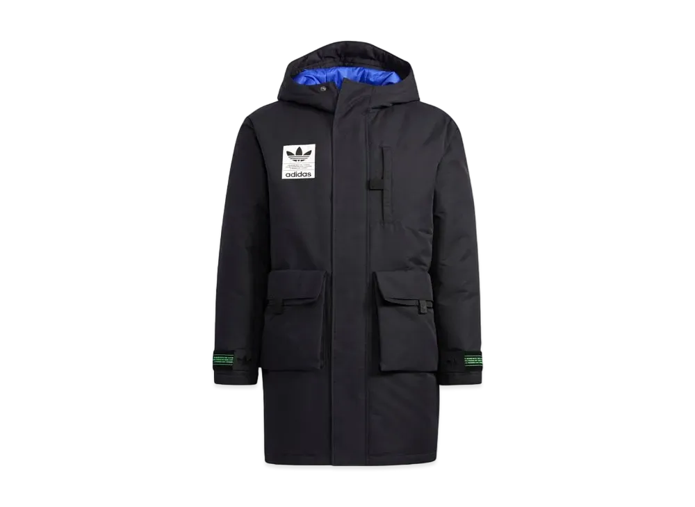 ADIDAS 2 IN 1LAYERED DOWN JACKET "Black"
