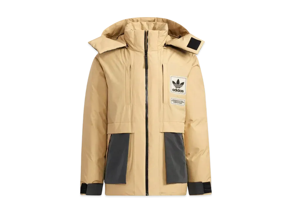 ADIDAS INNOVATION FABRIC DOWN JACKET "Beige Tone"