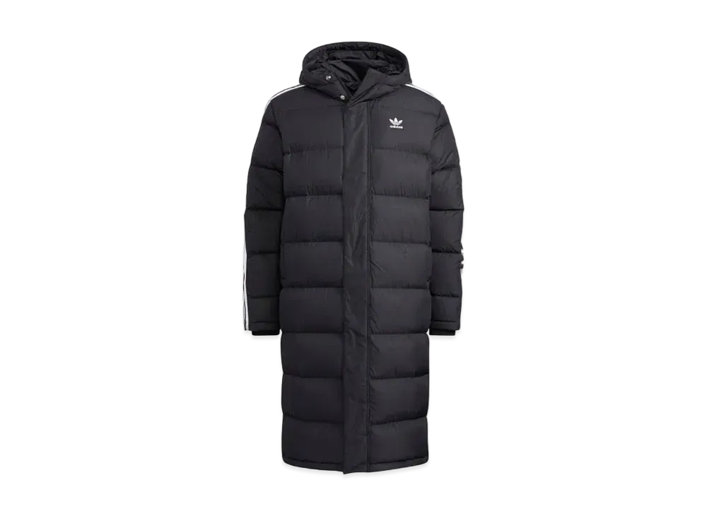ADIDAS LONG DOWN JACKET "Black/White"