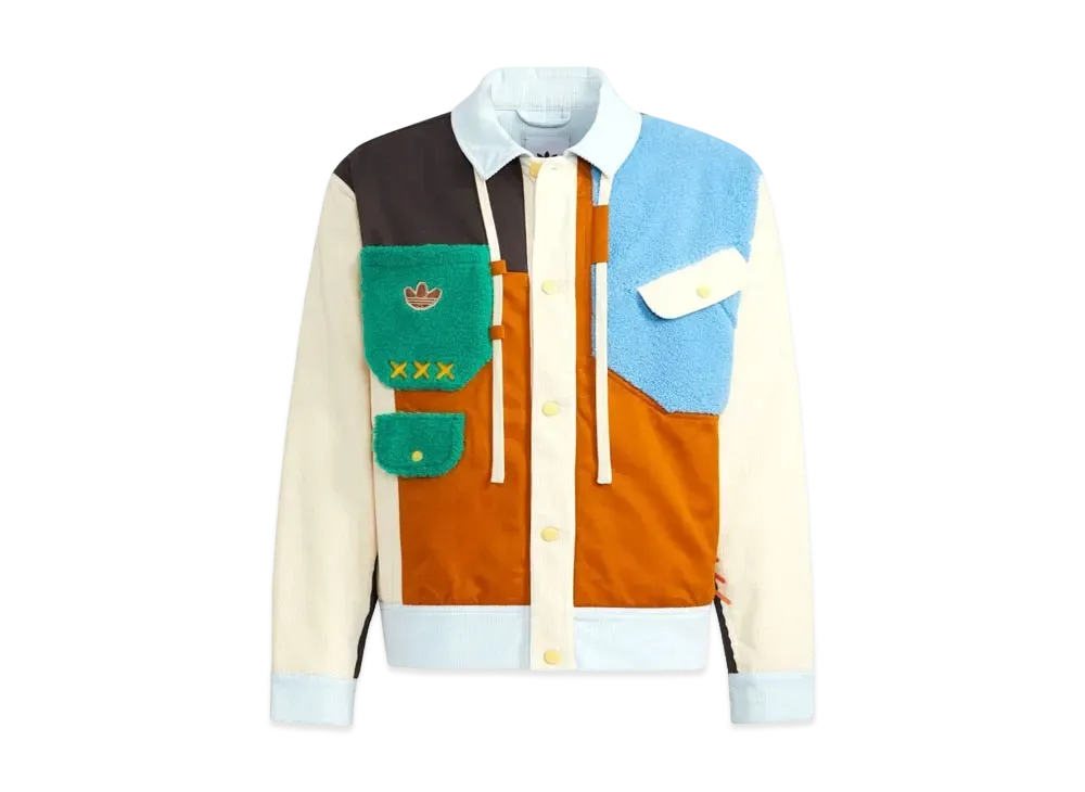 ADIDAS JACKET (GENDER NEUTRAL) "Skytint/Wonder White"