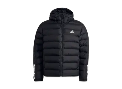 ADIDAS ITAVIC 3-STRIPES MIDWEIGHT HOODED JACKET "Black"