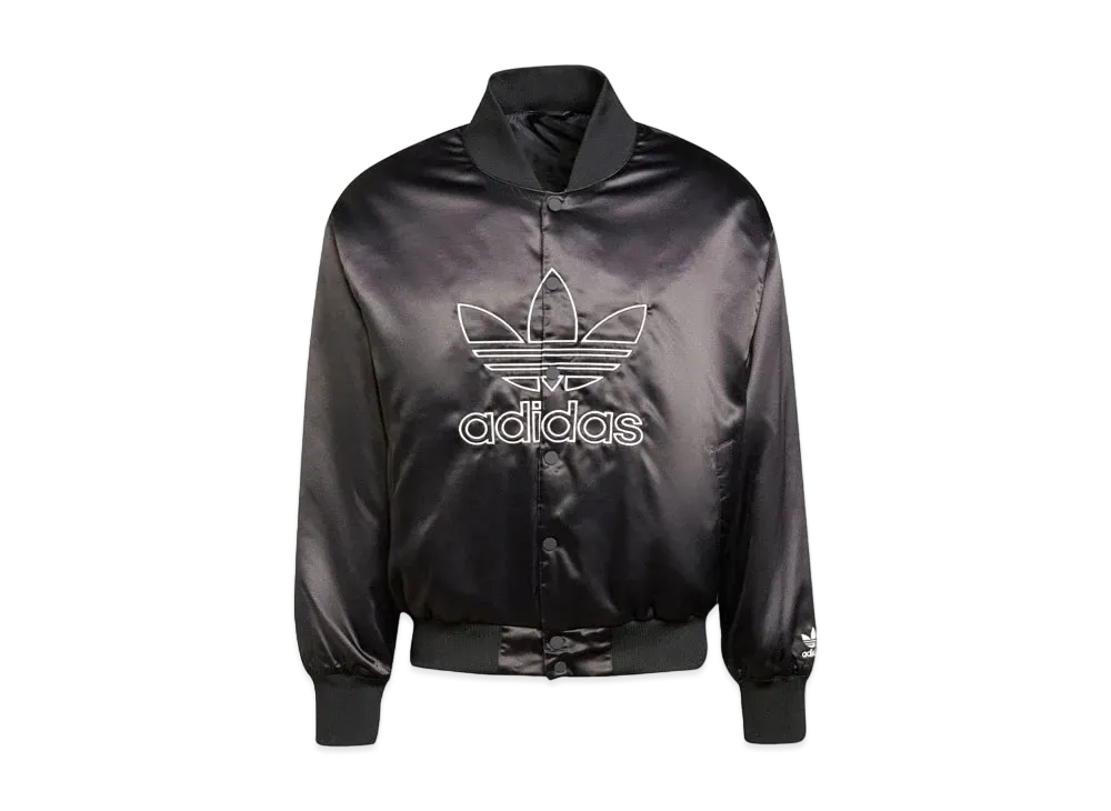 ADIDAS ADICOLOR CLASSICS SATEEN BOMBER JACKET "Black"