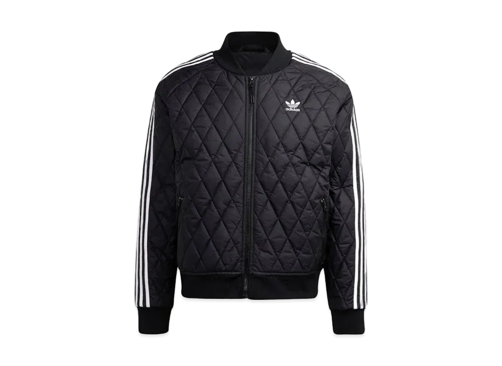 ADIDAS ADICOLOR CLASSICS QUILT SST TRACK JACKET "Black"