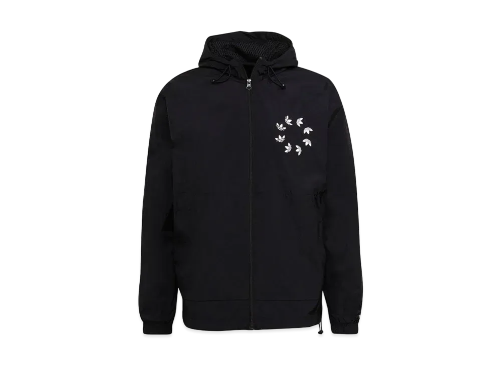 ADIDAS ADICOLOR SHATTERED TREFOIL WINDBREAKER "Black/White"