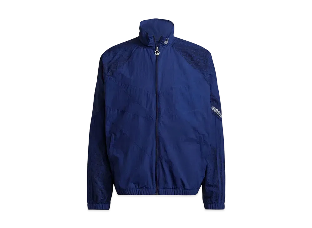 ADIDAS SPRT ANIMAL PRINT SHARK WOVEN TRACK TOP "Victory Blue/Black"