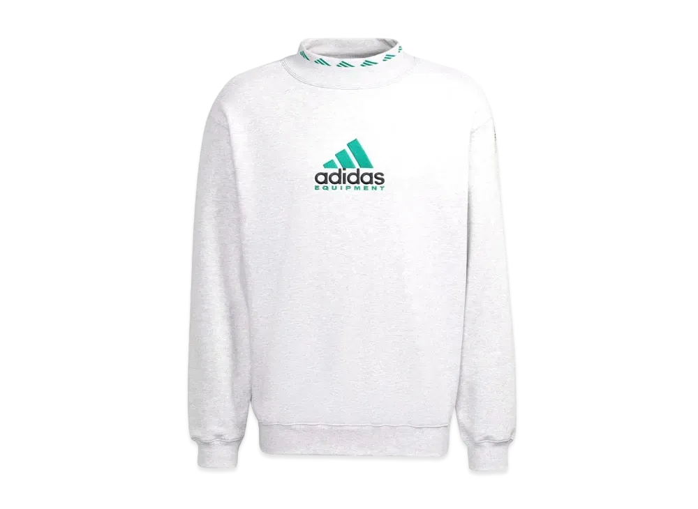 ADIDAS EQT ARCHIVE CREWNECK SWEATSHIRT "Light Gray Heather"