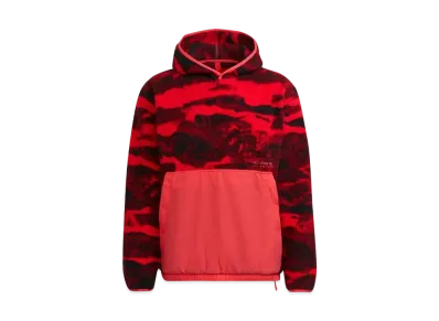 ADIDAS ADVENTURE POLAR FLEECE PRINT HOODIE "Core Pink"
