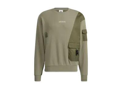 ADIDAS ADVENTURE CREWNECK SWEAT "Orbit Green"