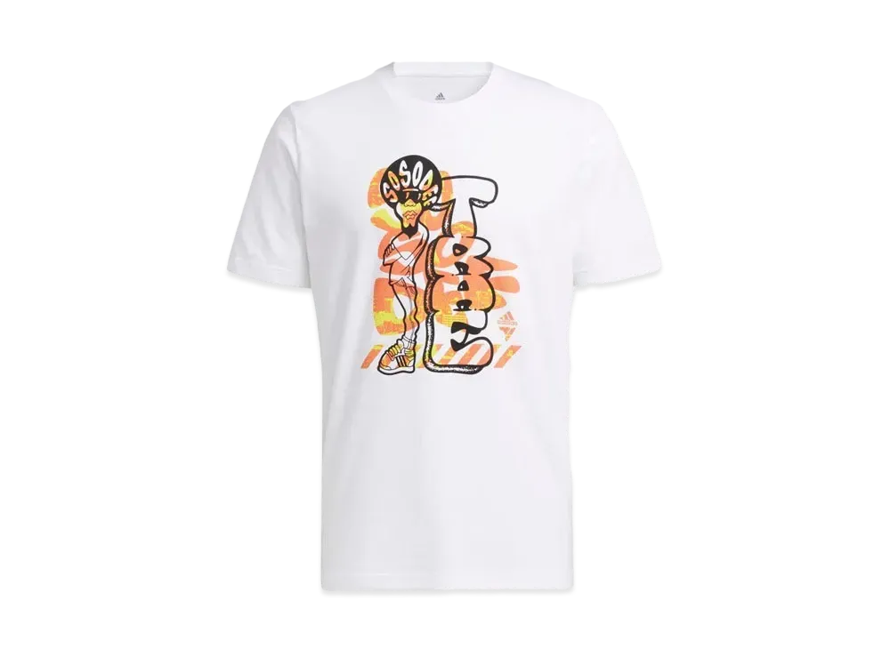 ADIDAS TRAE X SSDR TEE "White"