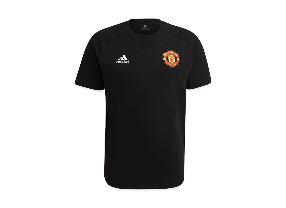 ADIDAS MANCHESTER UNITED TRAVEL SHORT SLEEVE TEE "Black"