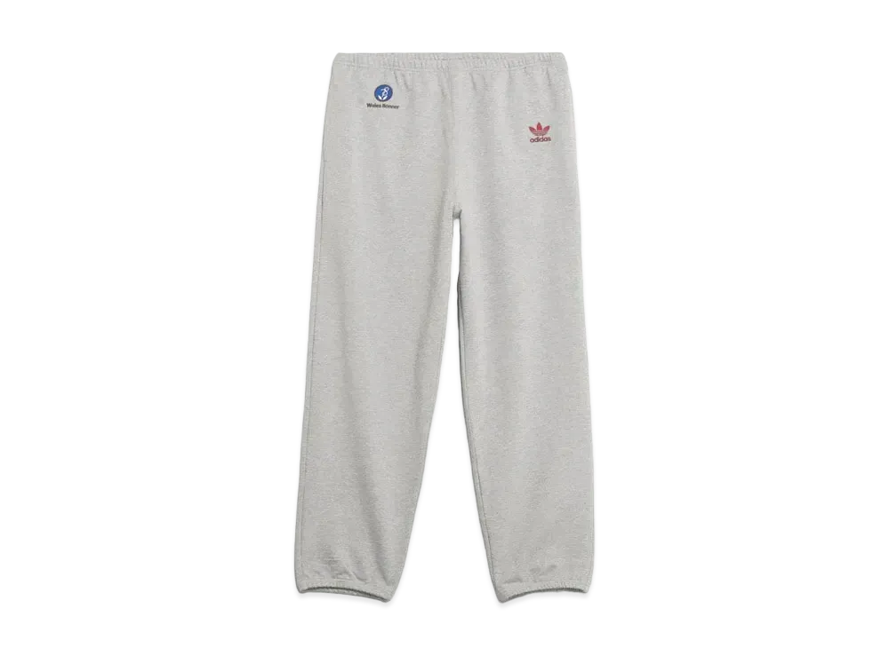 ADIDAS WALES BONNER FLEECE PANTS "Medium Gray Heather"