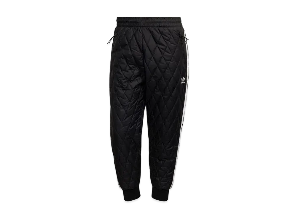 ADIDAS ADICOLOR CLASSICS SST QUILTED TRACK PANTS "Black"