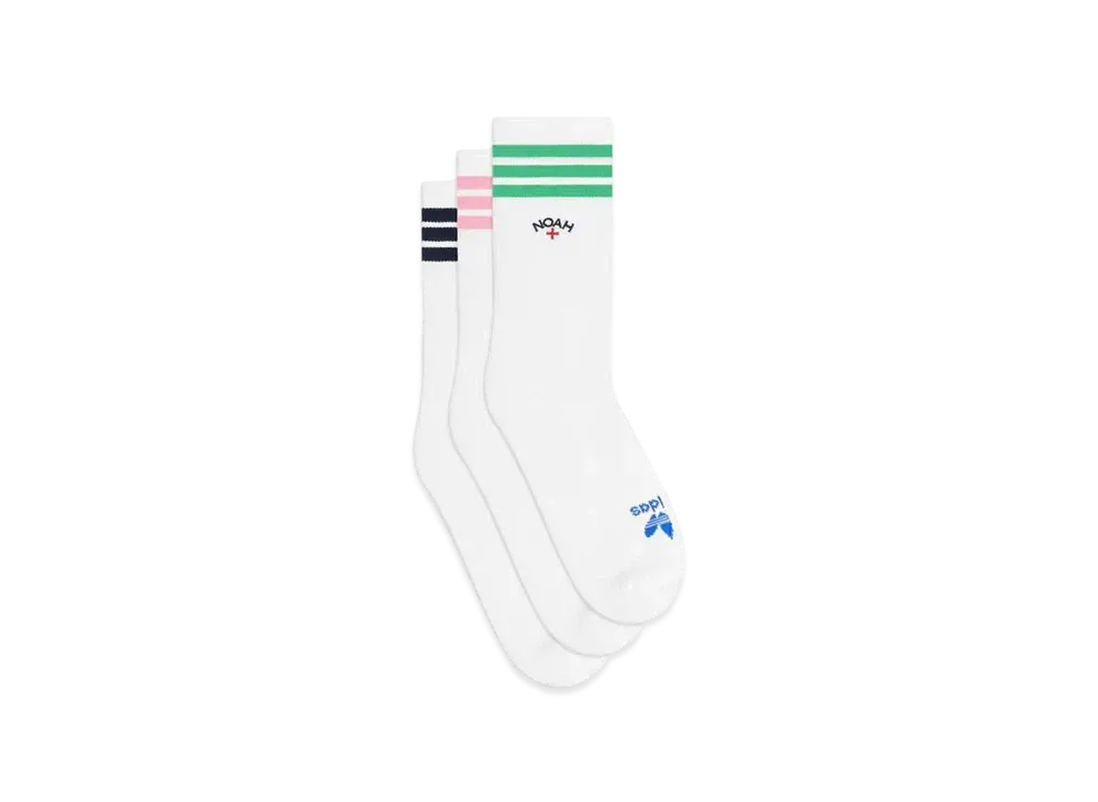 ADIDAS Noah Socks (3 PACK) "White"