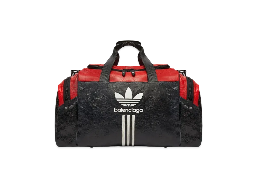 adidas BALENCIAGA Men's Gym Bag "Black/Red"
