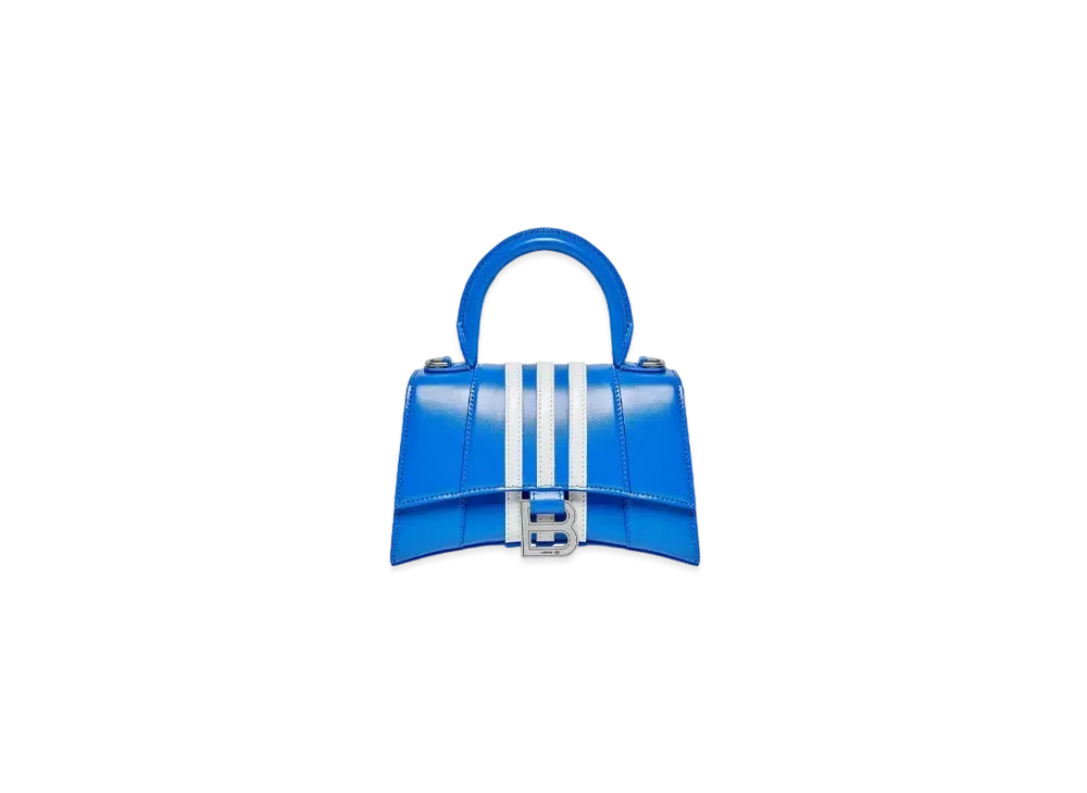 adidas BALENCIAGA Hourglass XS Handbag "Blue"