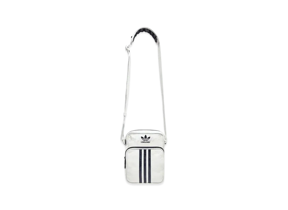 adidas BALENCIAGA Small Crossbody Messenger Bag "White"