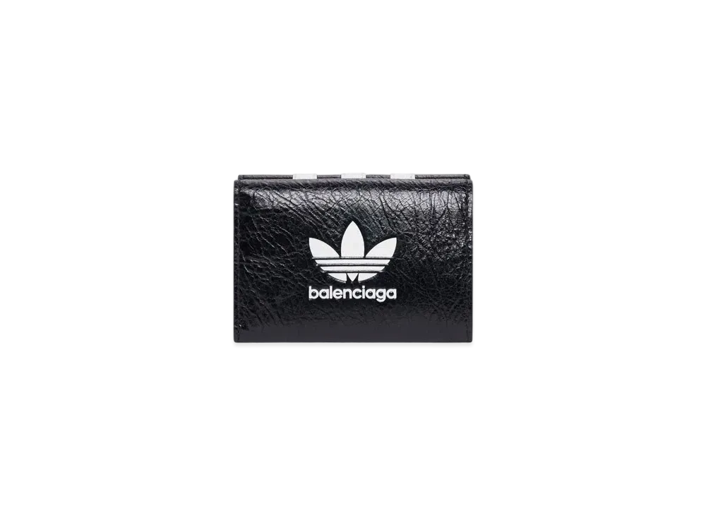 アディダス バレンシアガ ミニ ウォレット "ブラック" 721893210M61091