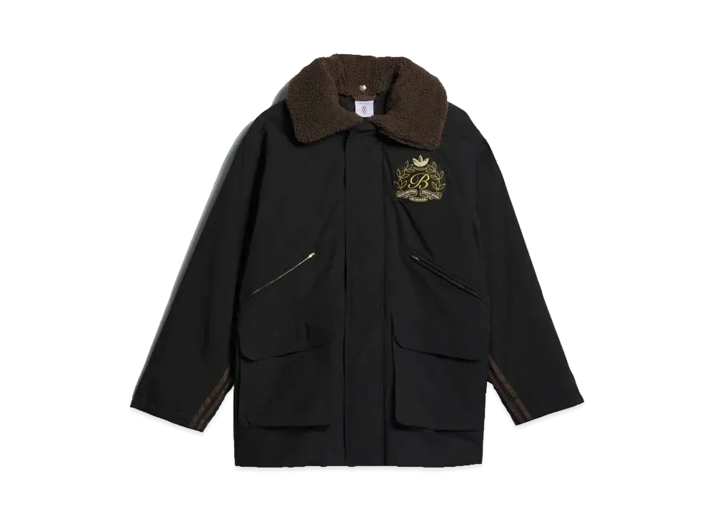 adidas x Blondey Mccoy Skateboarding A Chore Coat "Black/Brown"