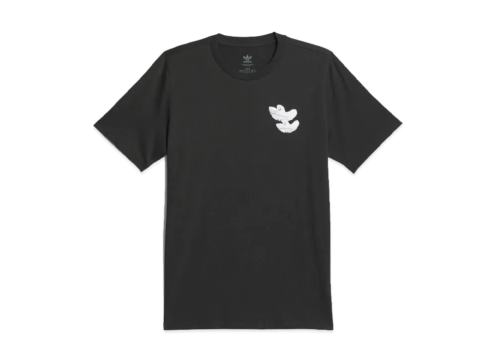 アディダス シュムーフォイル モニュメント ショート スリーブ Tシャツ "ブラック/ホワイト"