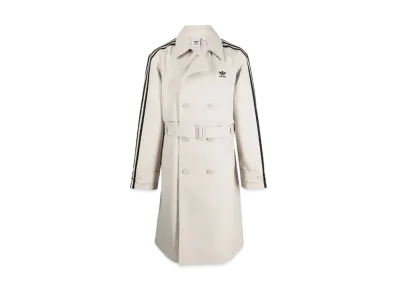 adidas 3-Stripe Trench Coat "Beige"