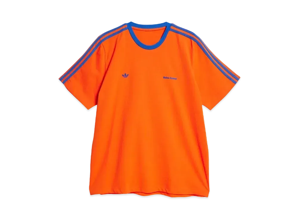 adidas x Wales Bonner Short Sleeve T-Shirt "Bold Orange/Team Royal Blue"