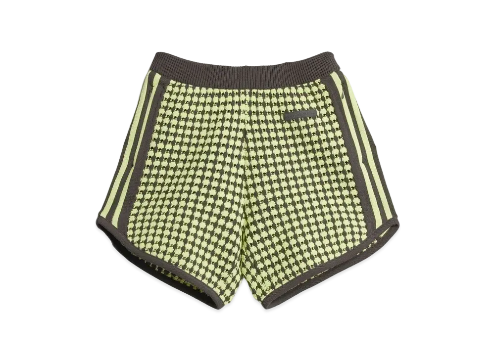 adidas x Wales Bonner Knit Shorts "Semi-Frozen Yellow/Night Brown"