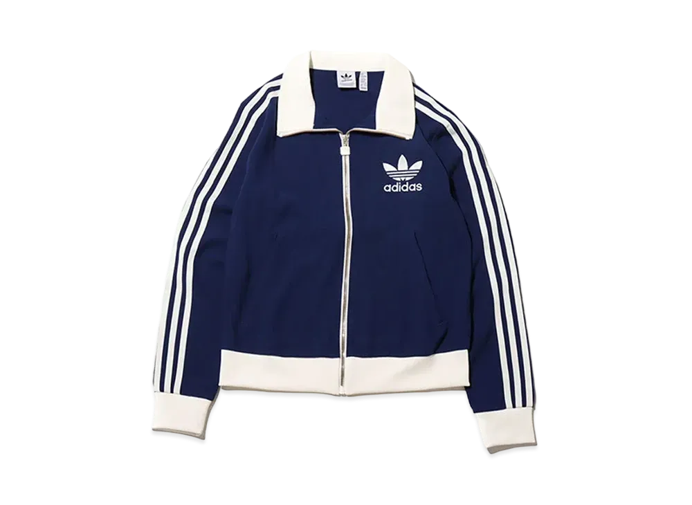 adidas Premium Originals Crepe Track Top "Dark Blue"