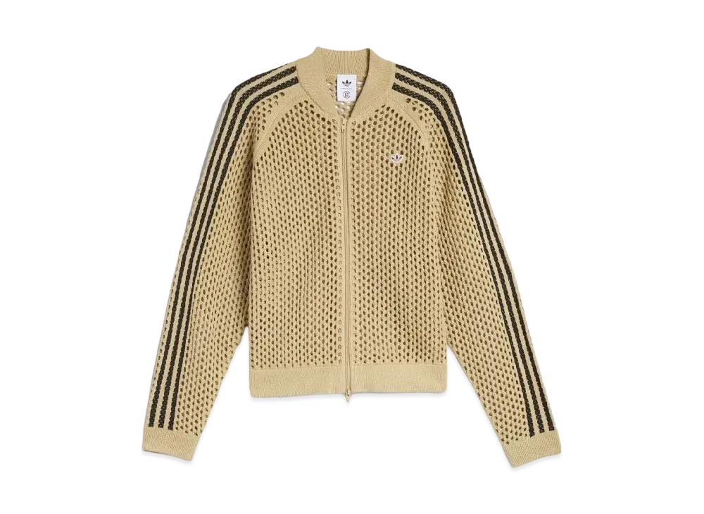 adidas x CLOT Crochet Track Top "Beige Tone"