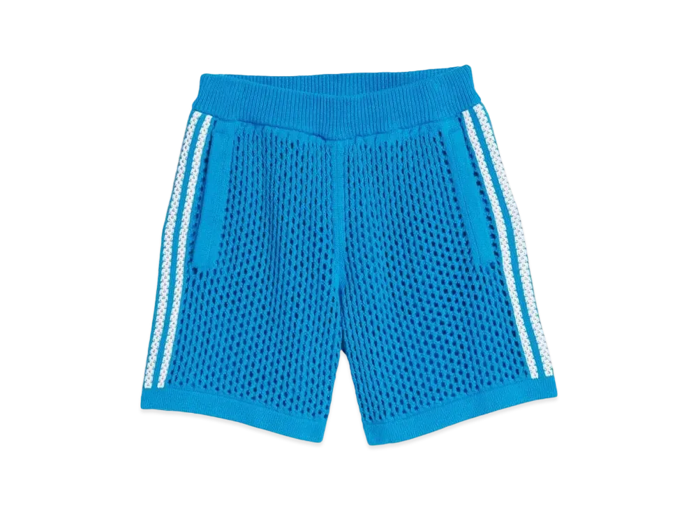adidas x CLOT Crochet Shorts "Bright Blue"