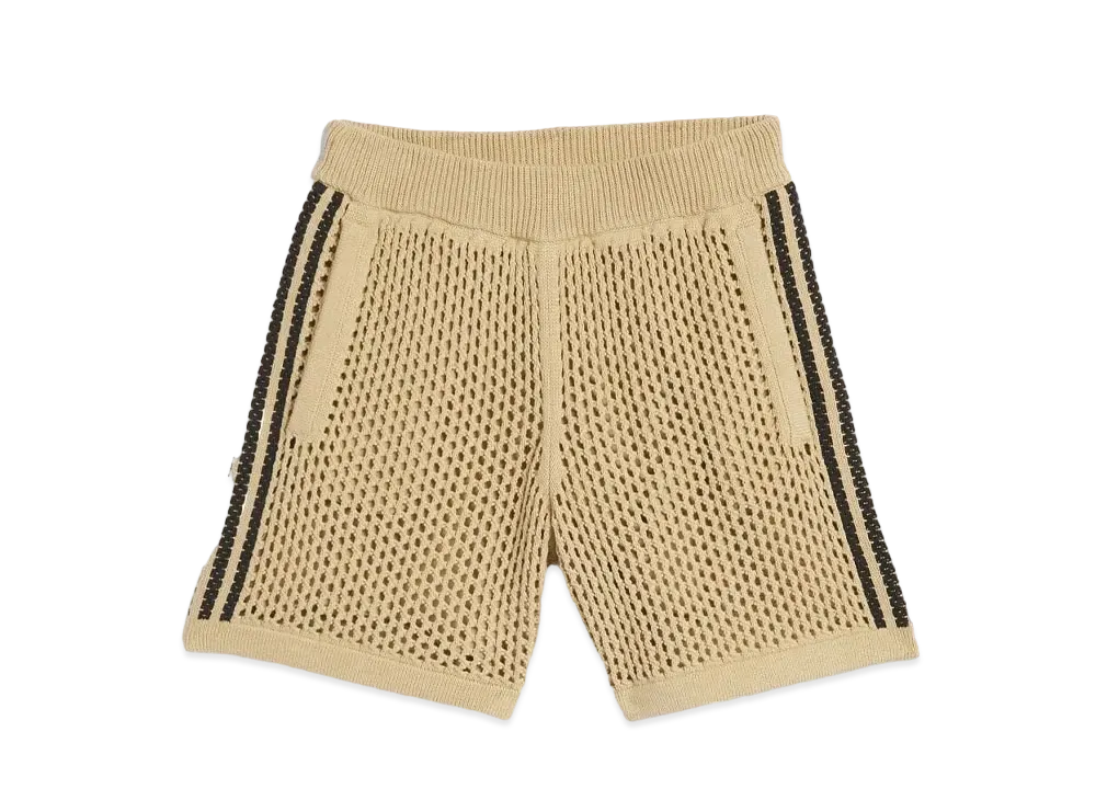 adidas x CLOT Crochet Shorts "Beige Tone"
