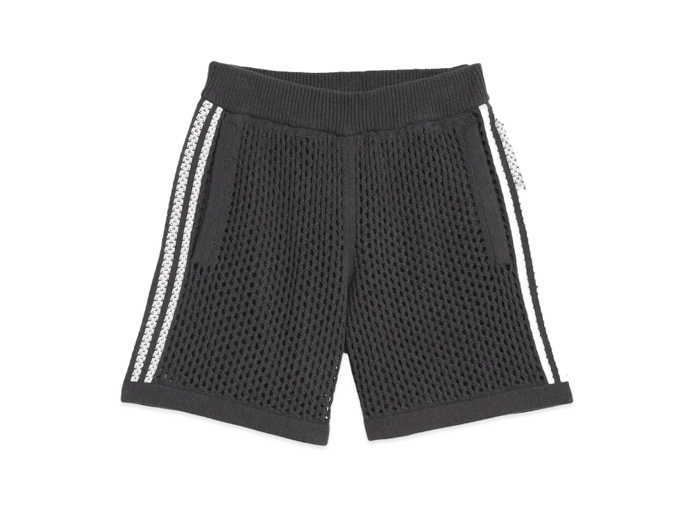 adidas x CLOT Crochet Shorts "Carbon"