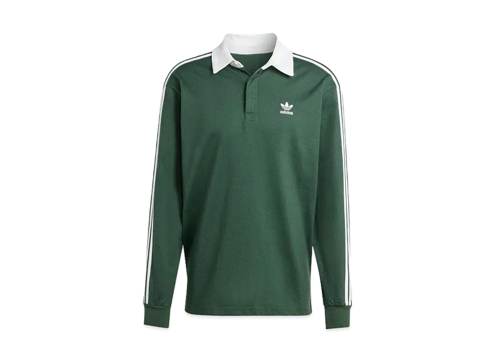 adidas Adicolor Rugby Polo Shirt "MIneral Green"