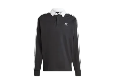 adidas Adicolor Rugby Polo Shirt "Black"