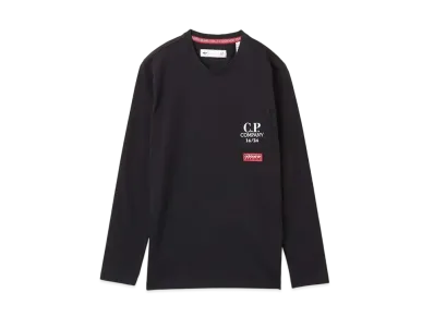 C.P. Company x adidas SPZL Pocket LS Tee "Black"
