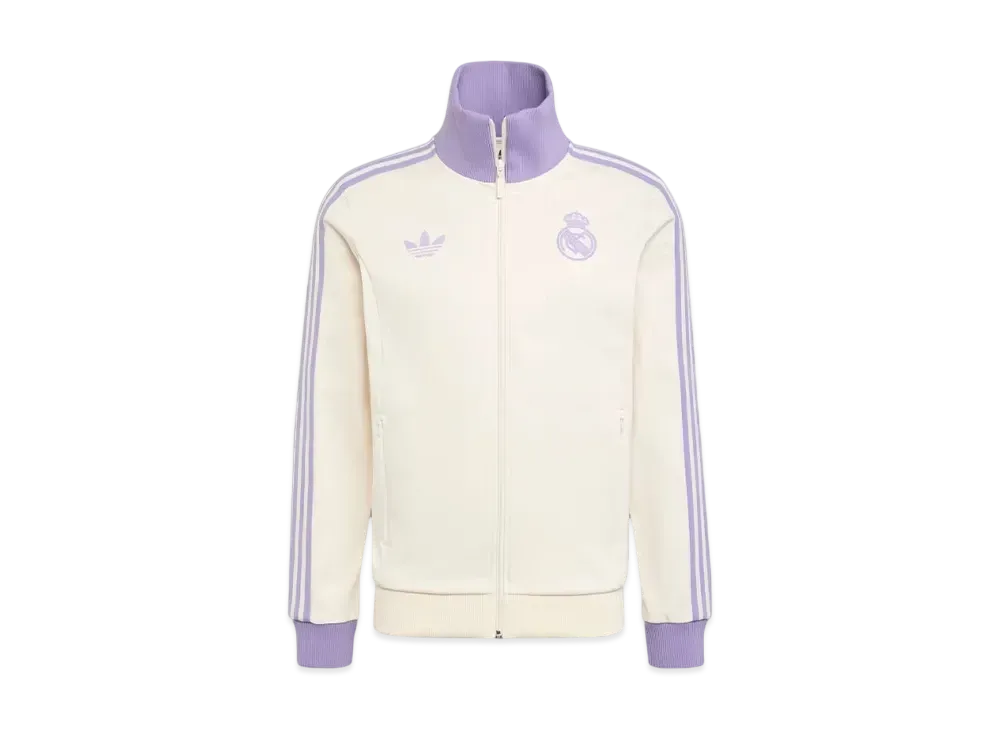 adidas Real Madrid Track Top "Wonder White/Magic Lilac"
