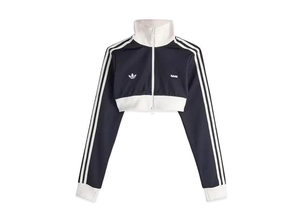 adidas x Avavav Cropped Track Top "Black"