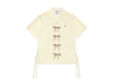 adidas x CLOT Bowling Shirt "Ivory"