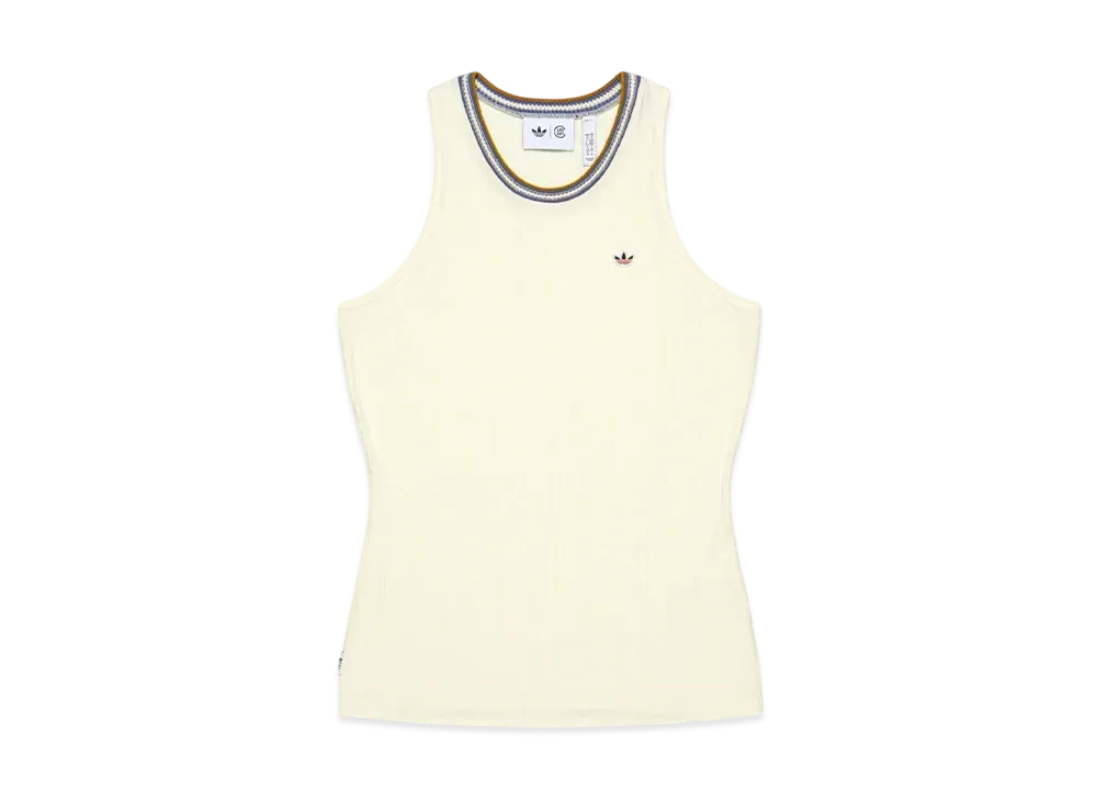 adidas x CLOT Knit Collar Tank "Ivory"