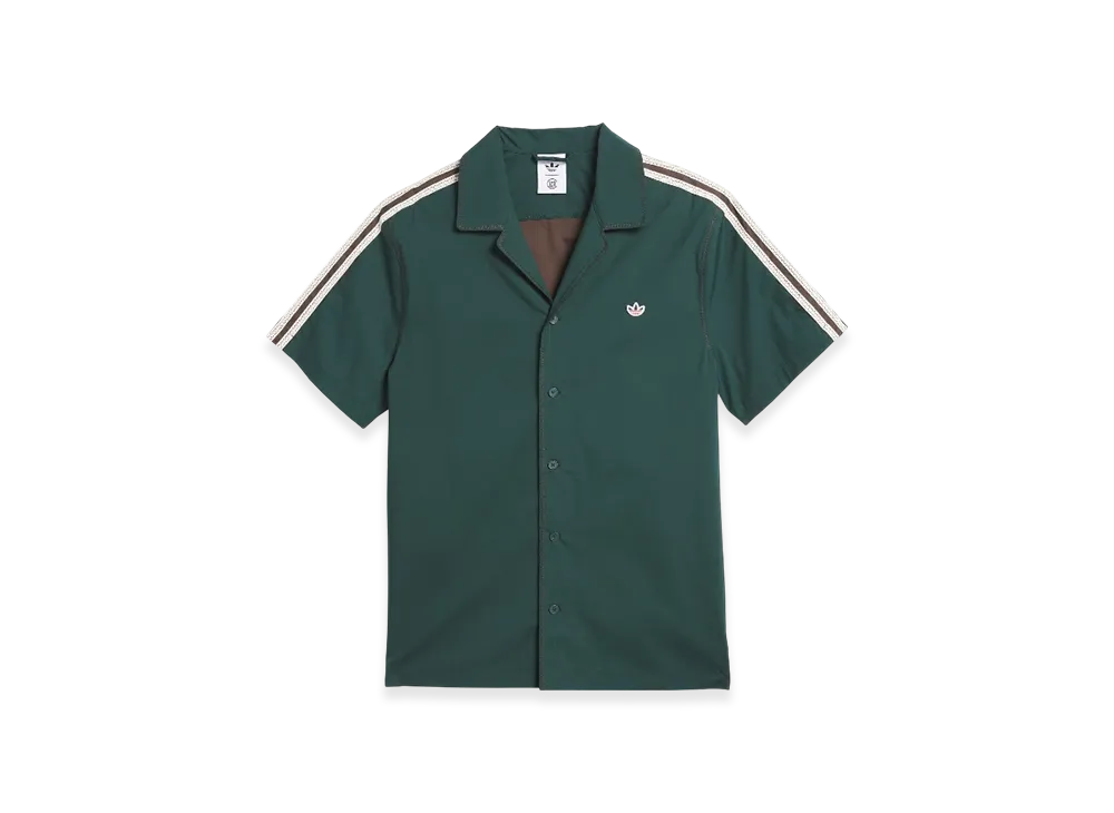 adidas x CLOT Bowling Shirt "Green"