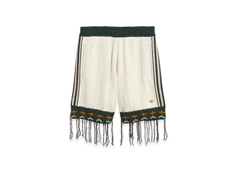 adidas x CLOT Crochet Shorts "Cream White"