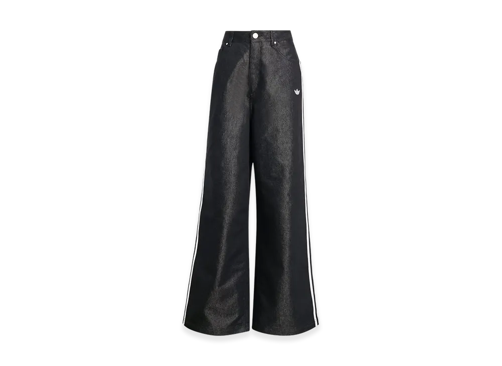 adidas Adilenium Season 4 Teamgeist Baggy Shine Denim Pants "Black"