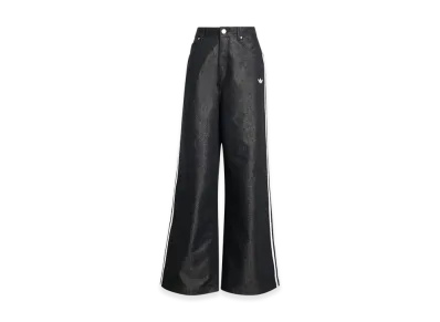 adidas Adilenium Season 4 Teamgeist Baggy Shine Denim Pants "Black"