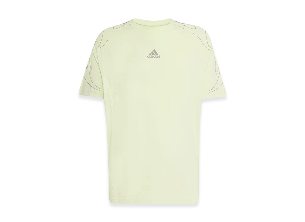 adidas Adilenium Season 4 Teamgeist Graphic Short Sleeve T-Shirt "Almost Lime"