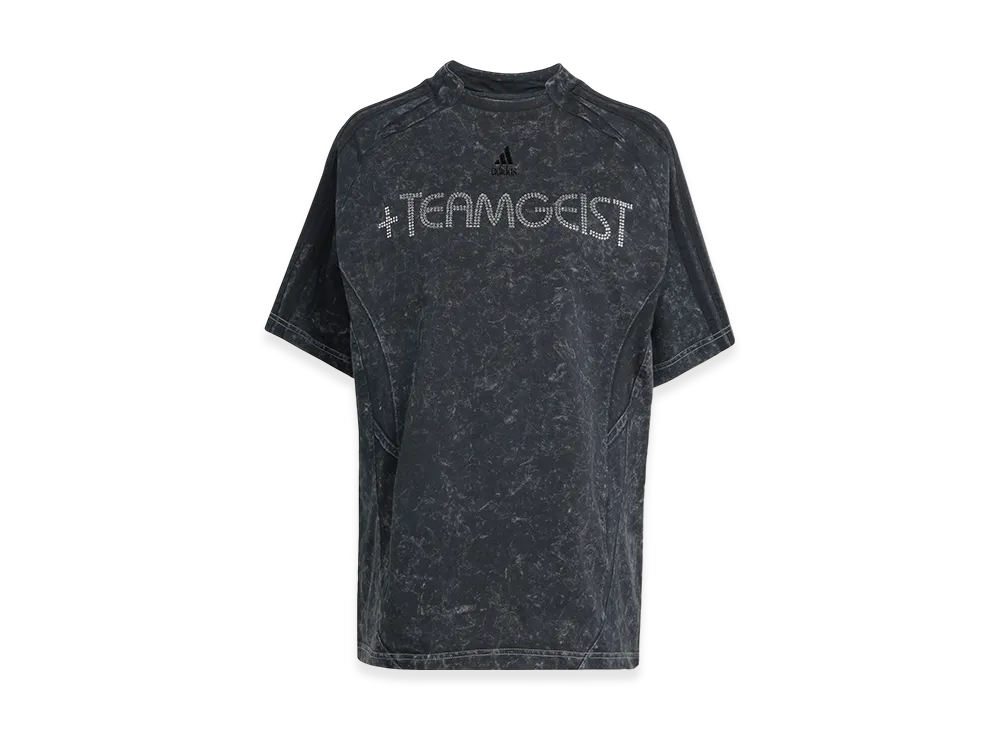 adidas Adilenium Season 4 Teamgeist Washed Rhinestone T-Shirt "Black"
