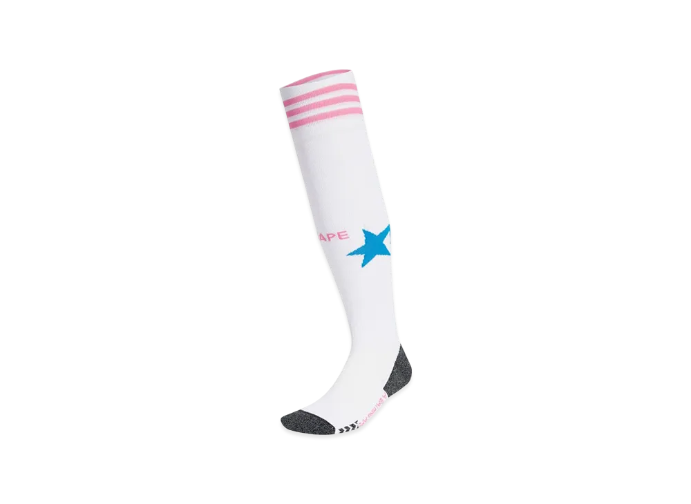 adidas x A BATHING APE BAPE FB Socks "White"