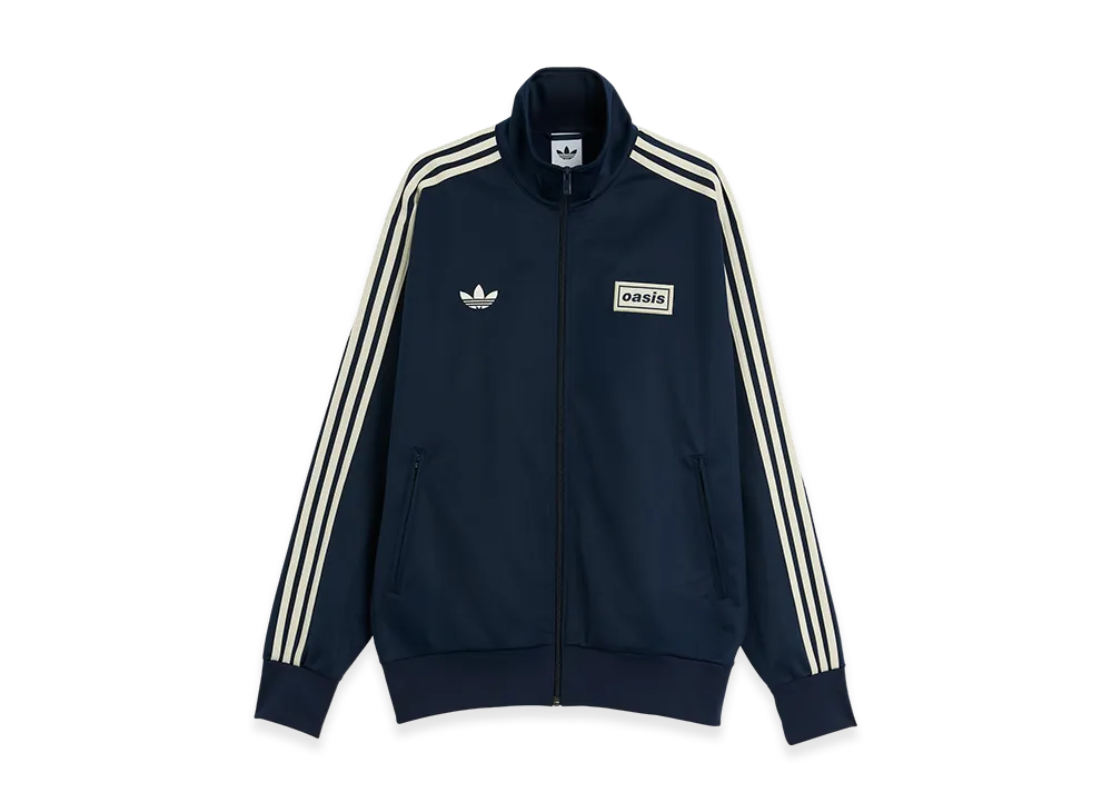 アディダス x オアシス ライブ'25 TOKYO JAPAN 入り 日本限定 ツアーファイヤーバード トラックトップ "ネイビー"
