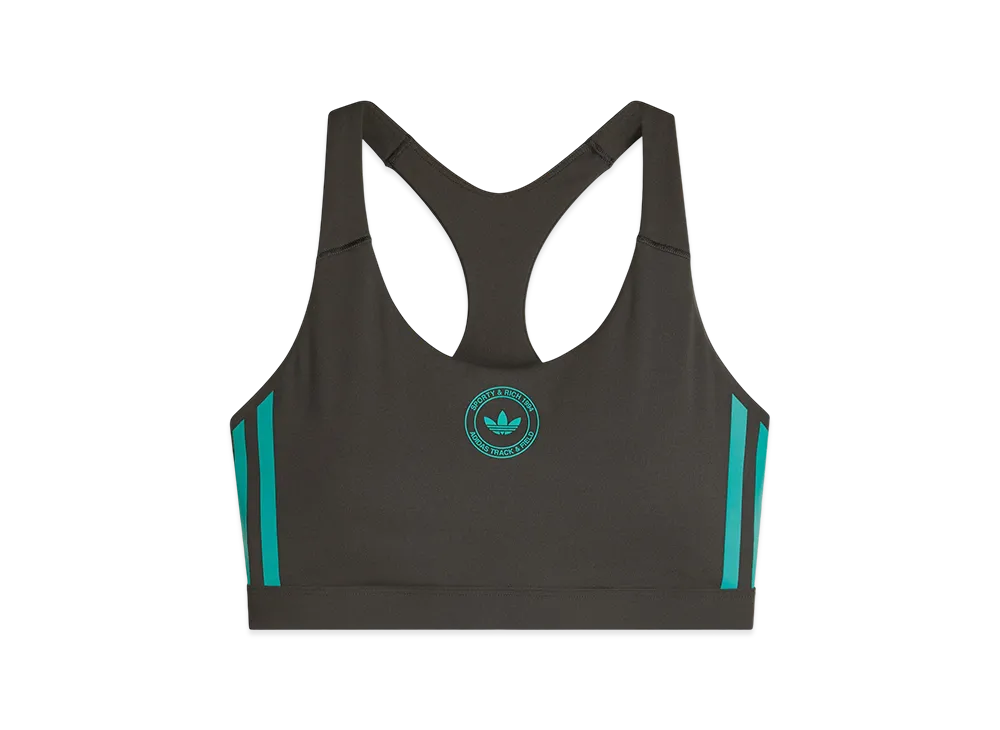 adidas x Sporty & Rich Bralette "Carbon"