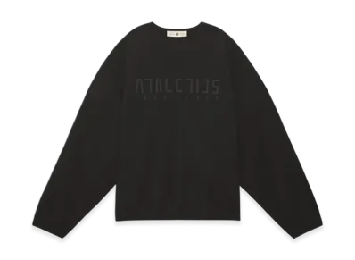 adidas x FEAR OF GOD ATHLETICS Suede Fleece Crew Neck "Black"