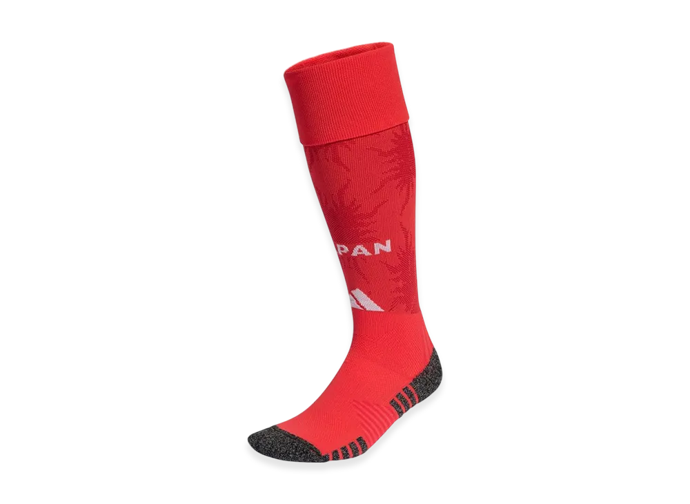adidas Japan 2026 Home Goalkeeper Socks "Semi Lucid Red"
